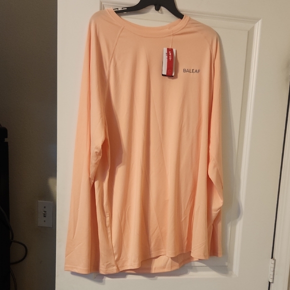 Baleaf Men's Peach Long Sleeve Shirt - Picture 1 of 2